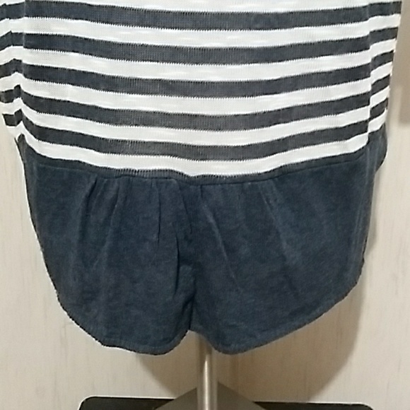 Decree blue/cream striped cardigan - Picture 5 of 8